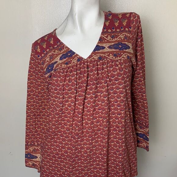 LUCKY BRAND shirt top size small long sleeve - Picture 5 of 7
